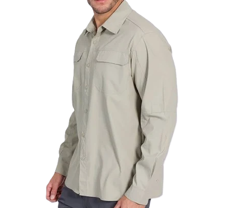 Camisa Outdoor Hombre Beige