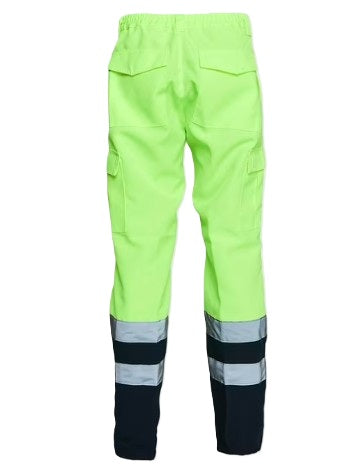 Pantalón Cargo Alta Visibilidad Amarillo