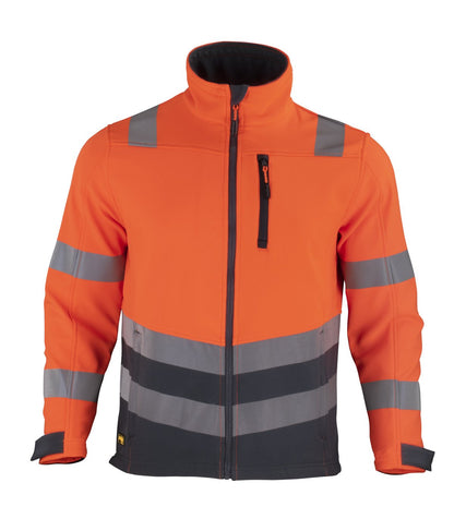 Chaqueta Softshell Alta Visibilidad Naranjo