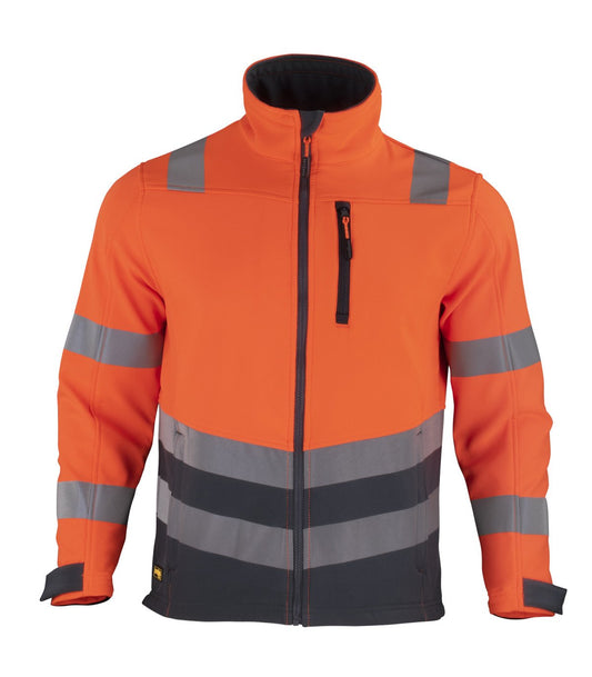 Chaqueta Softshell Alta Visibilidad Naranjo